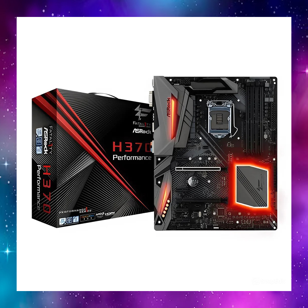 MAINBOARD (เมนบอร์ด) 1151 ASROCK FATAL1TY H370 PERFORMANCE GEN8-9 ใช้งานปกติ