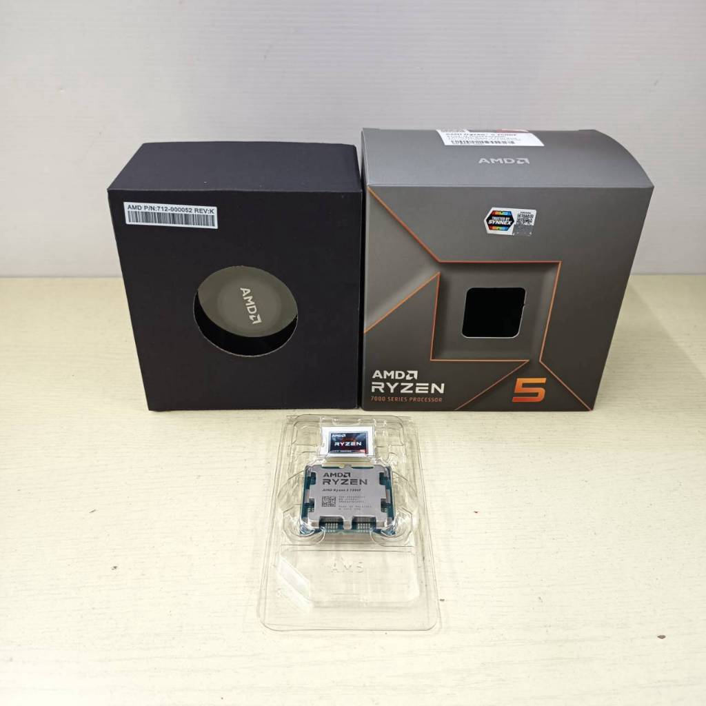 CPU  Ryzen 5  7500F  ประกัน SYNNEX  16/07/2029