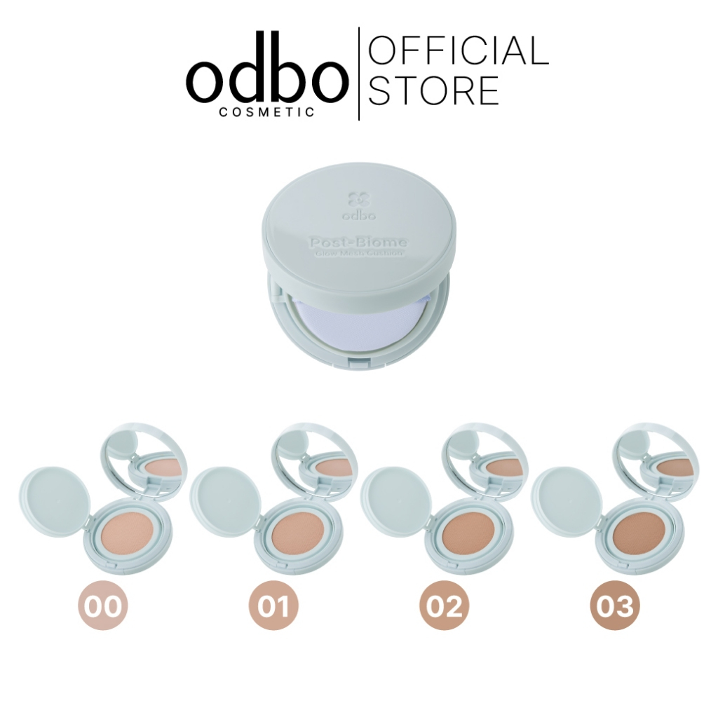 ODBO POST-BIOME GLOW MESH CUSHION -OD6013