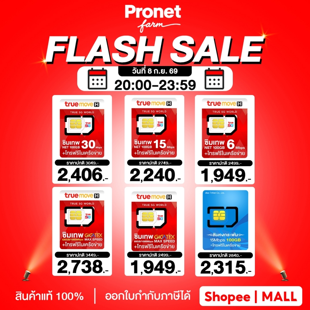 [ประกันตลอดอายุการใช้งาน] ซิมเทพ ส่งฟรี ซิมรายปี + โทรฟรี เน็ตไม่อั้น เน็ต Max Speed + โทรฟรี เน็ต TRUE หลัก