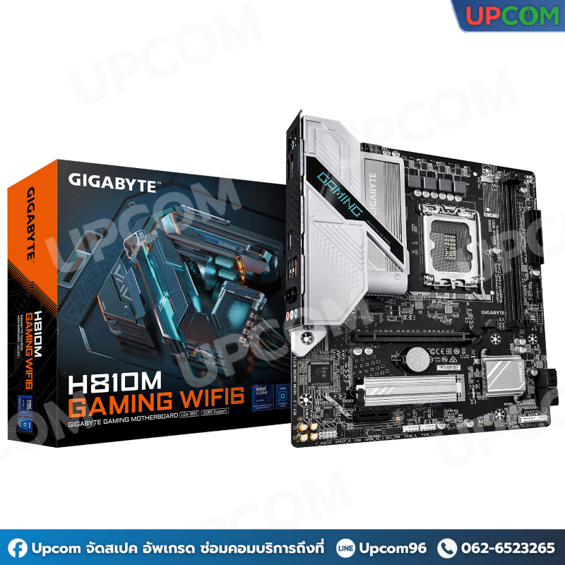 [ของใหม่] GIGABYTE H810M GAMING WIFI6 (rev. 1.0)