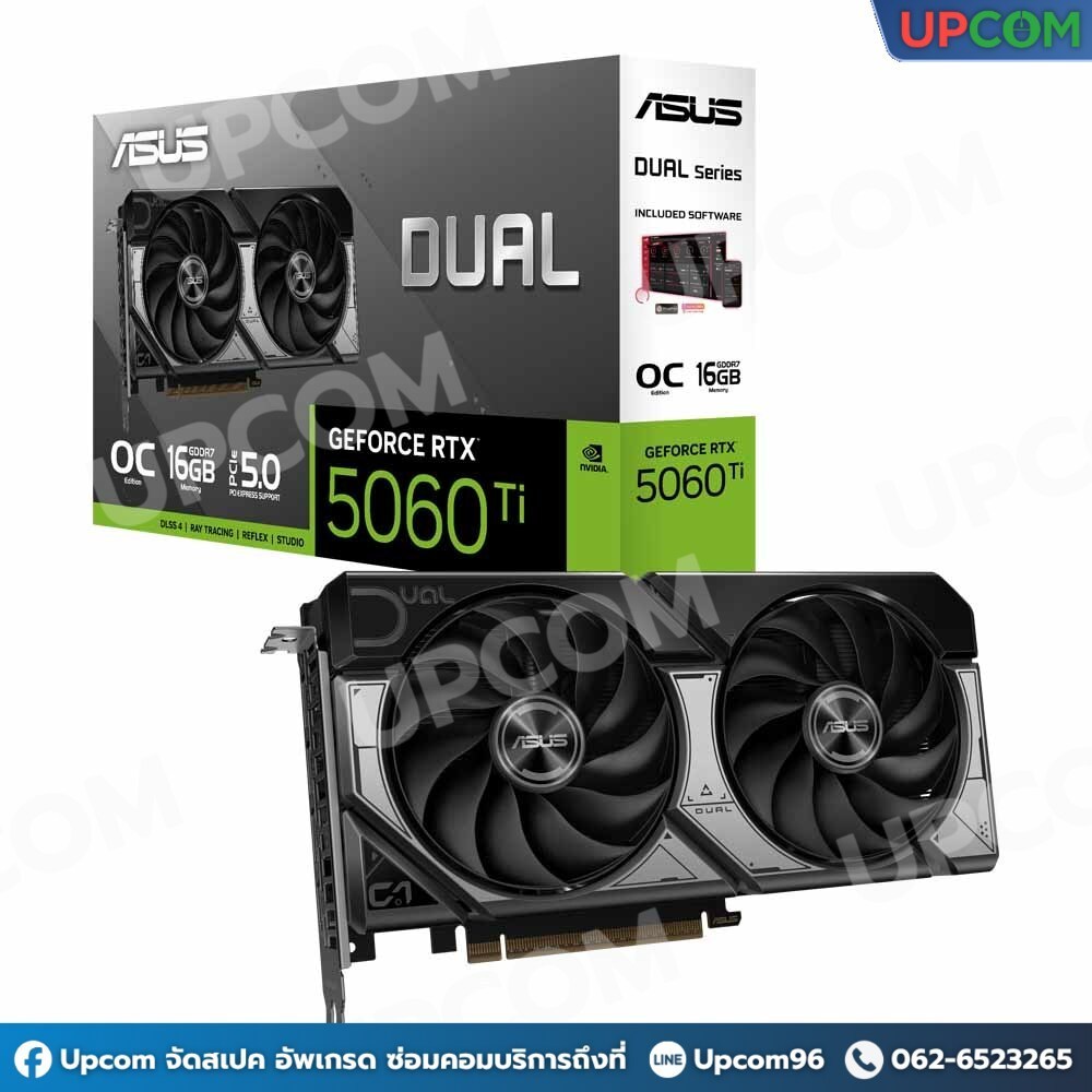 [ของใหม่] RTX 5060 TI 16GB OC ASUS DUAL EDITION