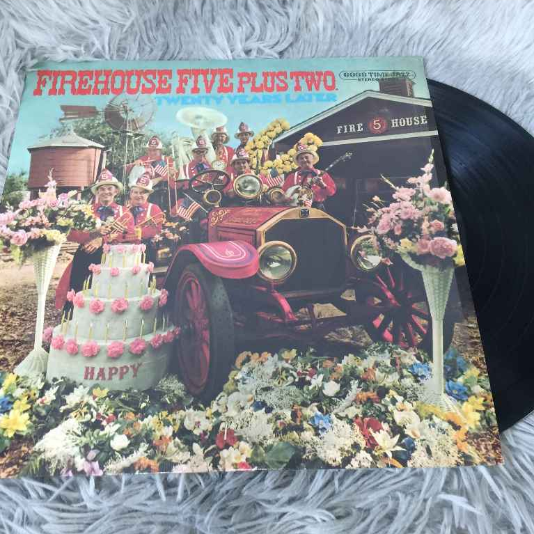 Twenty Years Later - Firehouse Five Plus Two ซึ่งสังกัดค่าย Good Time Jazz ขนาด 12 นิ้ว LP G111