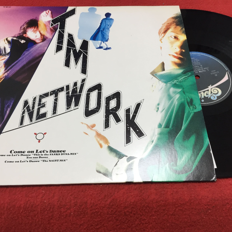 Come on Let's Dance -  TM Network ขนาด 12 นิ้ว LP ร้าน PinHaiMusic B215