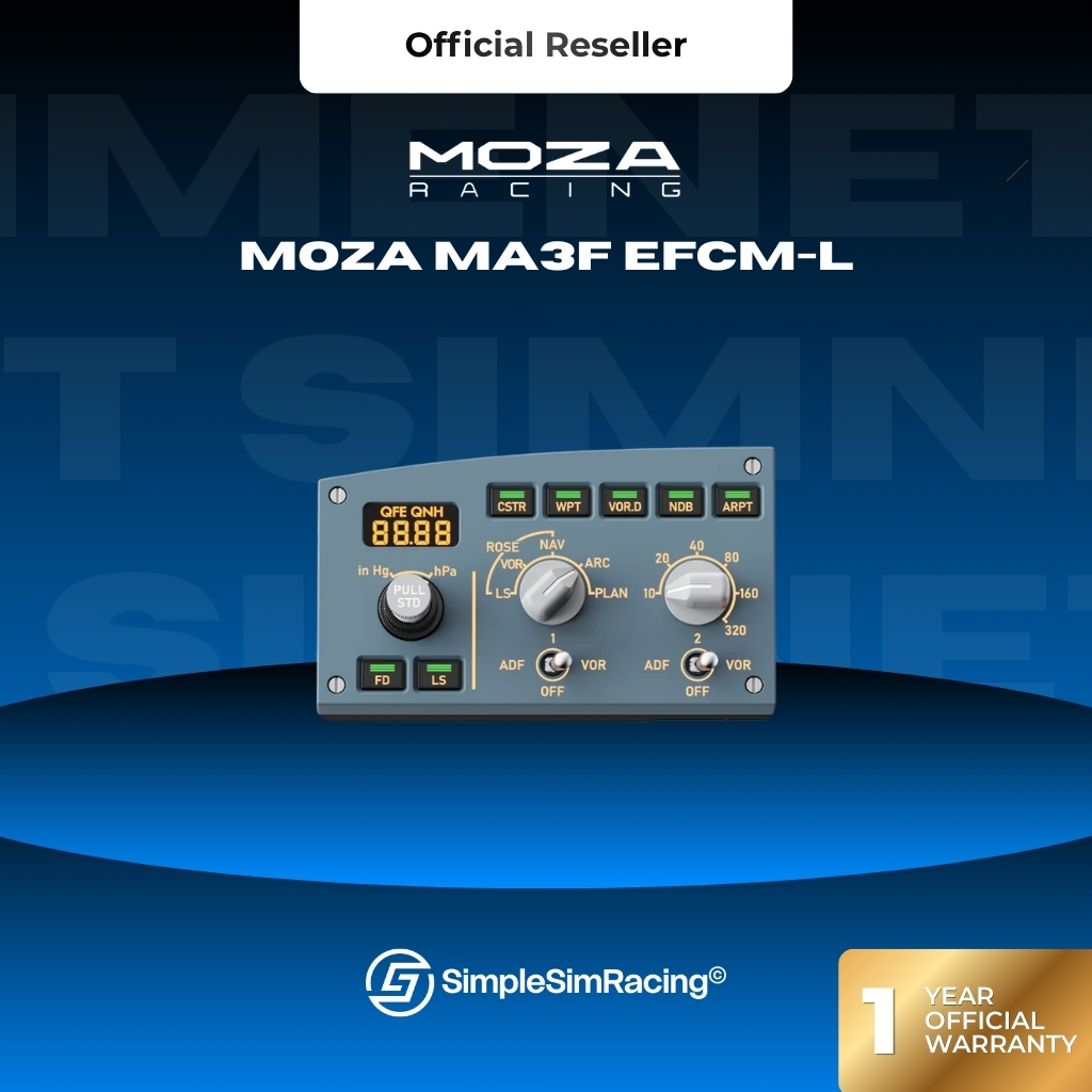 พร้อมส่ง Moza MA3F EFCM-L For Flight Sim (ประกันศูนย์ไทย 1 ปี)