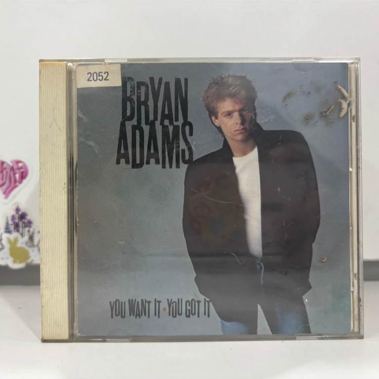 1 CD MUSIC  ซีดีเพลงสากล  YOU WANT IT YOU GOT IT BRYAN ADAMS      (L4D23)