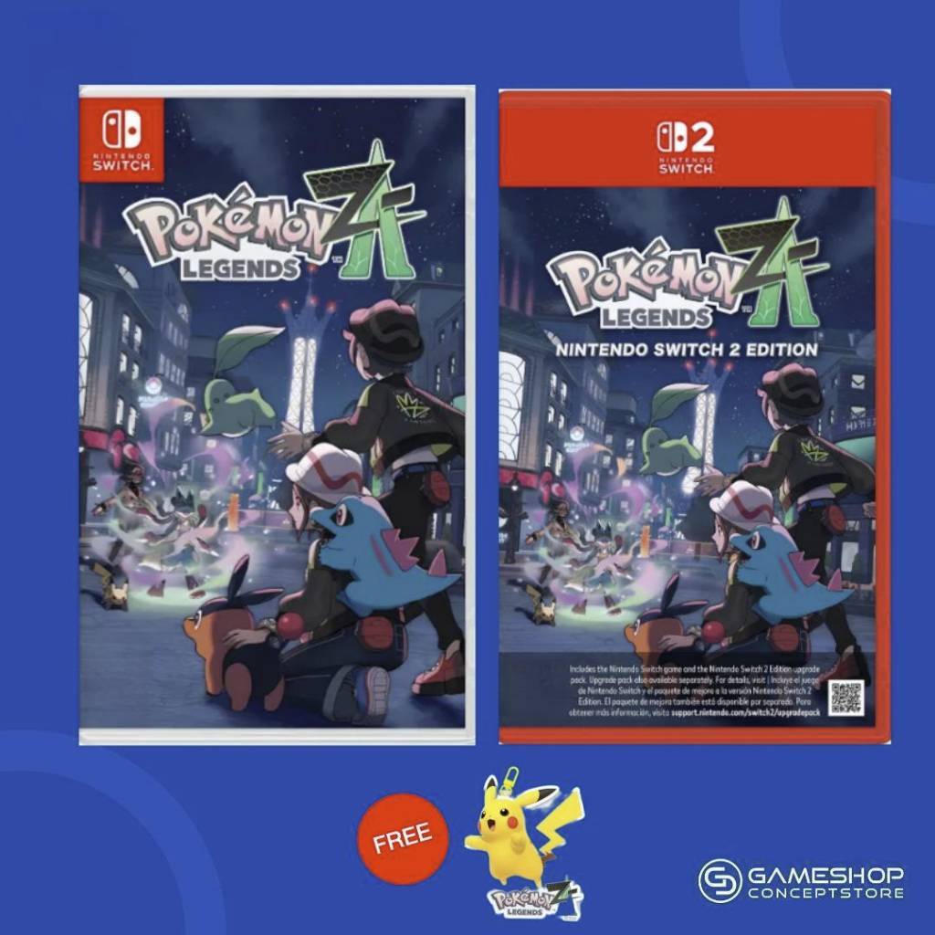 [ส่งด่วนแถมพวงกุญแจ] Nintendo : NSW Pokemon Legends Z-A / NSW2 Pokemon Legends Z-A (MDE)