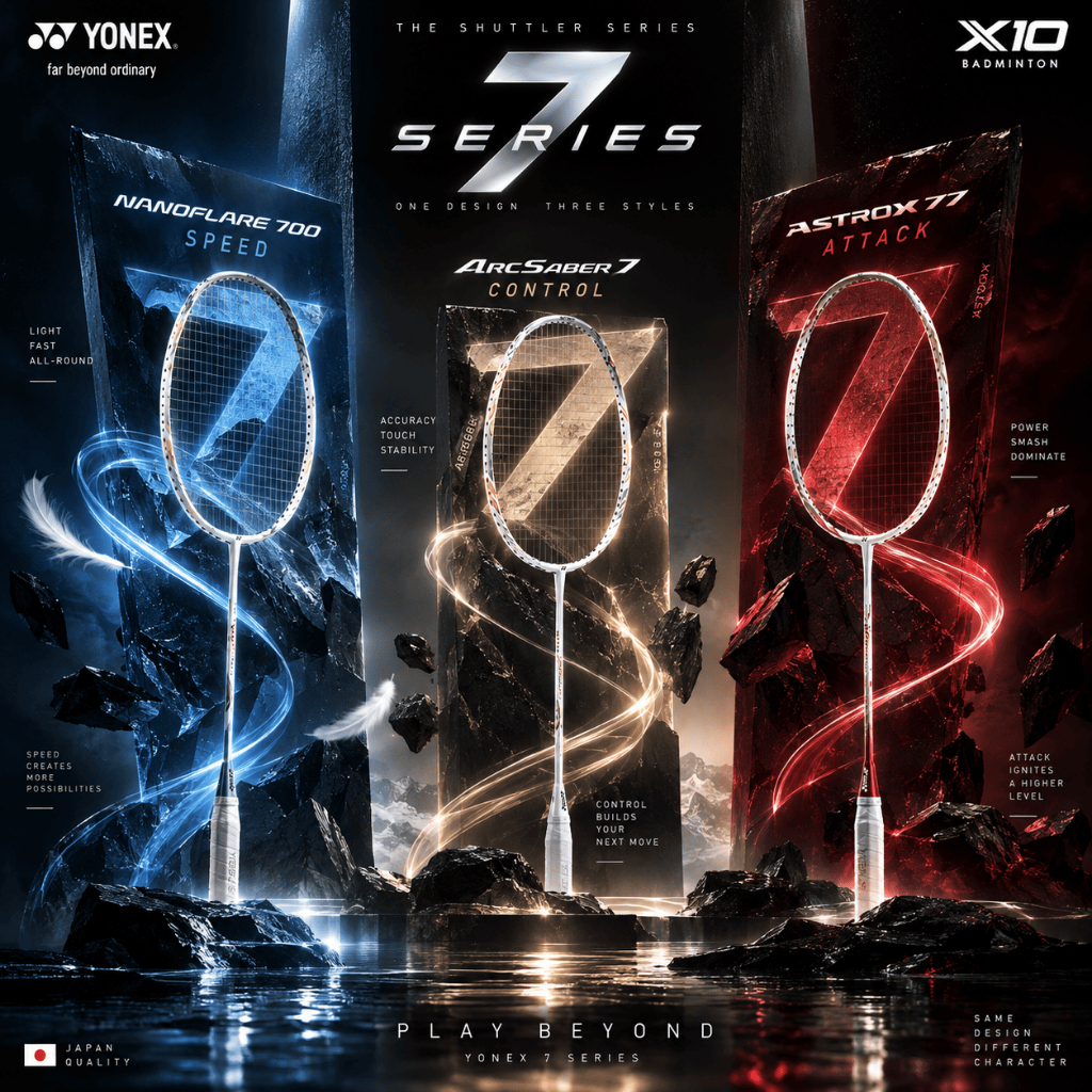YONEX 7 SERIES ASTROX 77 ARCSABER 7 NANOFLARE 700 ไม้แบดมินตัน Yonex TOUR PLAY GAME รุ่นใหม่ ของแท้