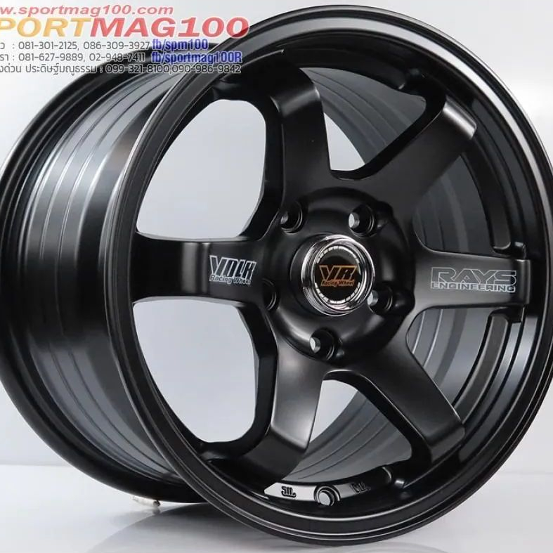 ล้อแม็ก TE37 5รู114.3 ขอบ15นิ้ว สำหรับ Suzuki Carry(ราคา 4วง)