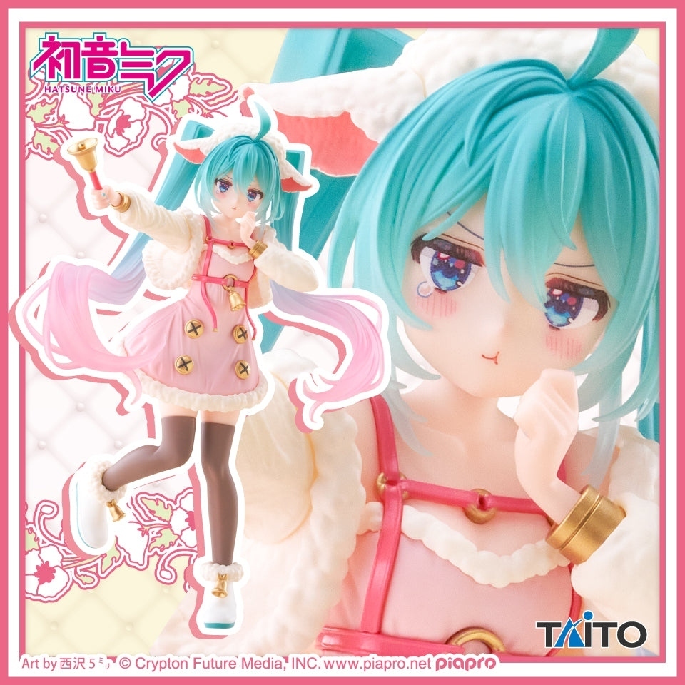[ของแท้🇯🇵/พร้อมส่ง] Vocaloid Hatsune Miku (Seven Little Goats) Wonderland Figure