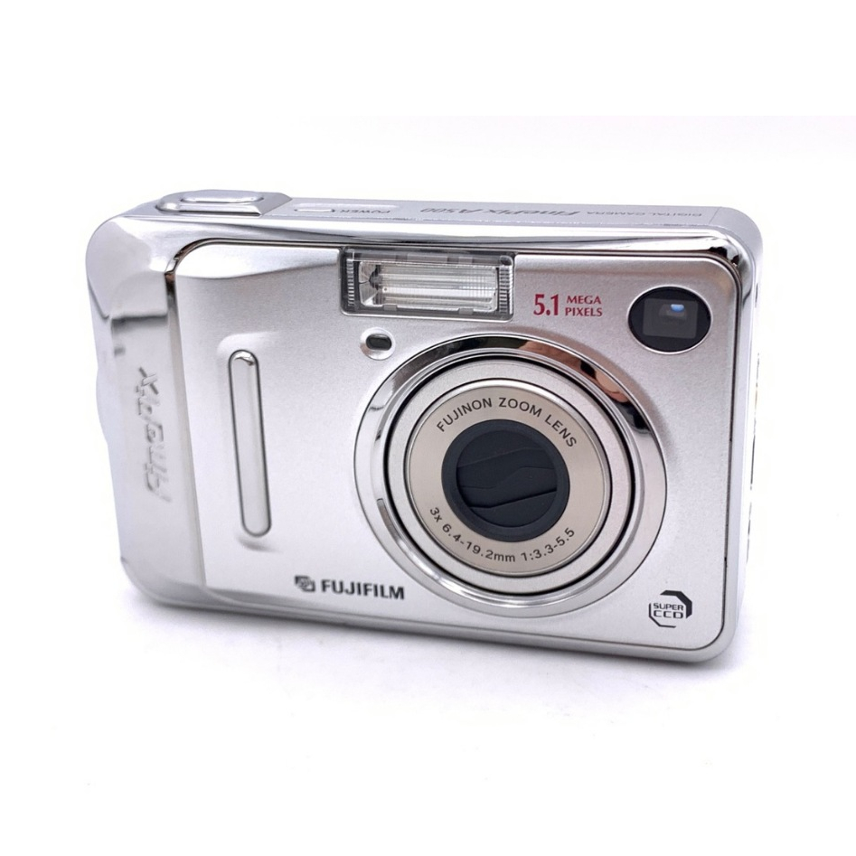 [ส่งตรงจากญี่ปุ่น] Used Fujifilm FinePix A500 Silver Compact Digital Camera กล้องดิจิทัลคอมแพคมือสอง