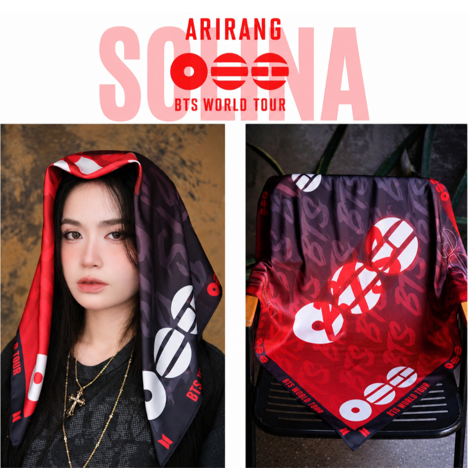 BTS BANDANA, BTS Bandana, BTS Bandana, WHAT IS YOUR LOVE SONG SCARF