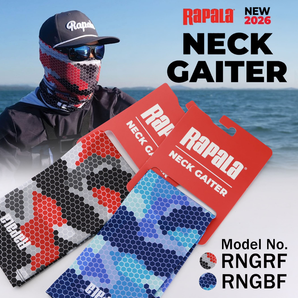 ผ้าคลุมกันแดดและกัน UV ของ Rapala (Rapala Neck Gaiter) 2026
