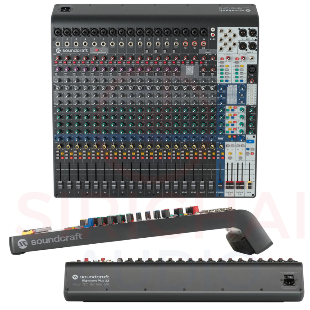 MIXER มิกเซอร์ SOUNDCRAFT รุ่น SIGNATURE PLUS 22