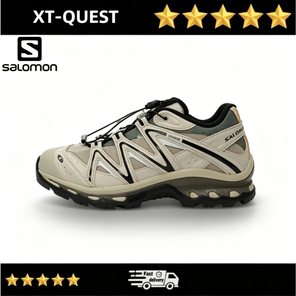 Salomon XT-QUEST รองเท้าข้ามประเทศกลางแจ้งฤดูใบไม้ผลิฤดูร้อนฤดูใบไม้ร่วงคลาสสิกอินเทรนด์