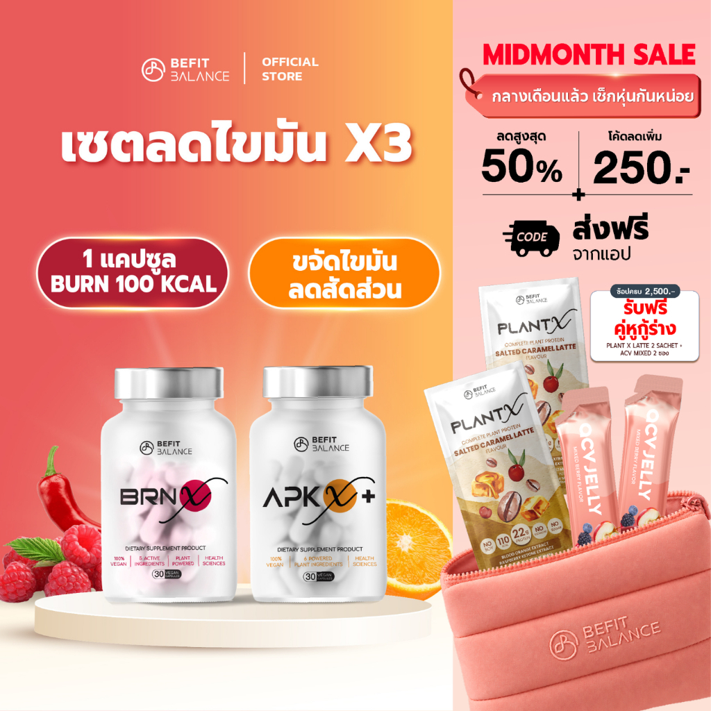 BEFITBALANCE เซตซ่อมเตา x3  APK X+ & BRN X