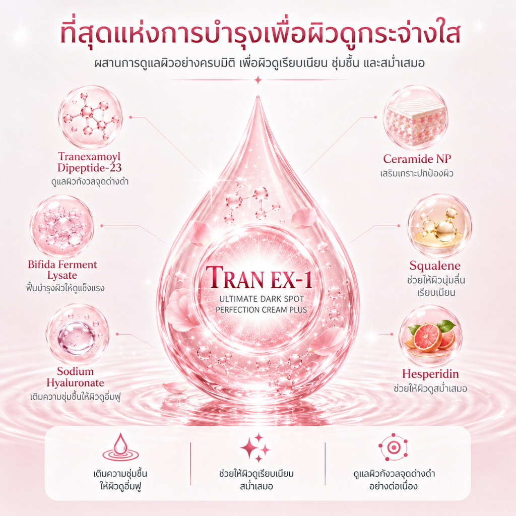 D PLUS SKIN كريم Tran Ex-1 للكلف والبقع — صورة 4
