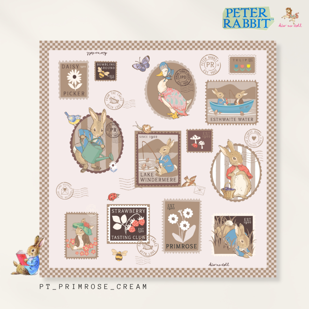 Kiss Me Doll وشاح Peter Rabbit ‏Primrose — صورة 4