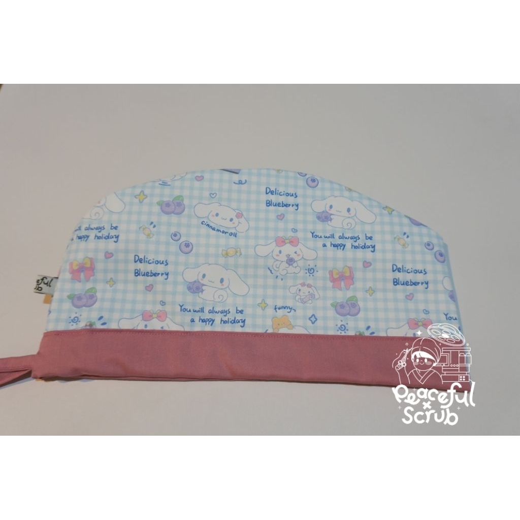 Peaceful 🍰 หมวกผ่าตัด เนื้อ Water repellent fabric 🧸ลาย Lot ใหม่ 🍰มีของพร้อมส่ง🎈