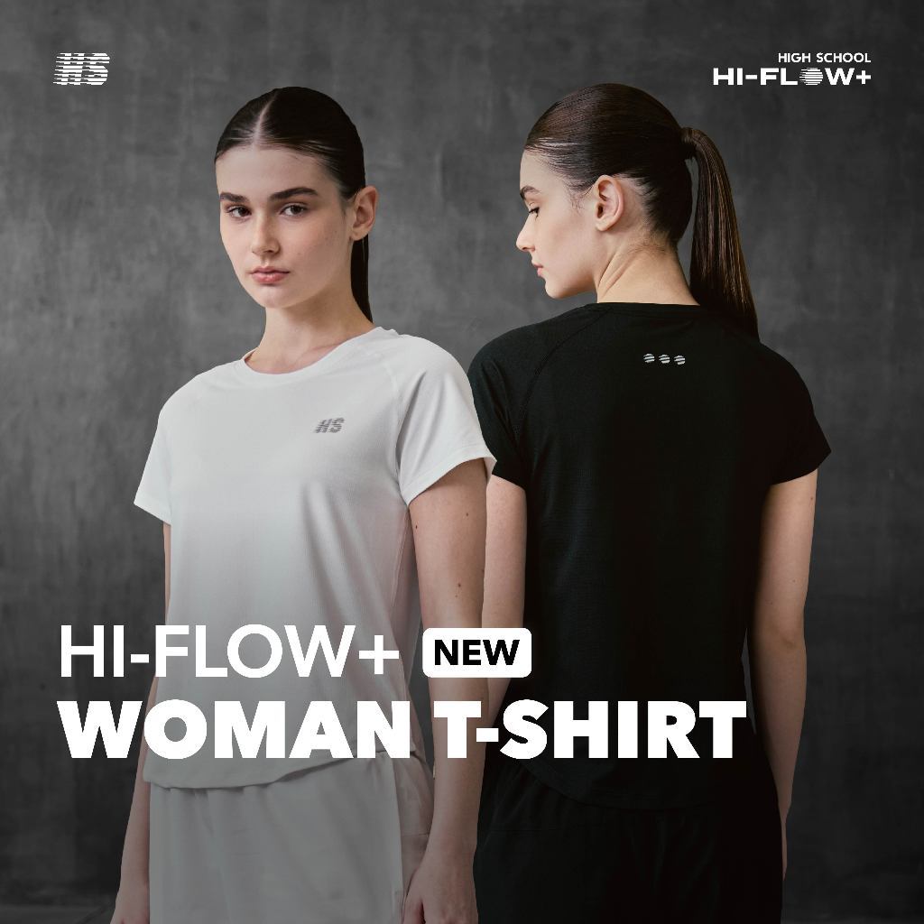 HI-FLOW+ Woman T-shirt : เสื้อยืดออกกำลังกายผู้หญิง - TPG06293