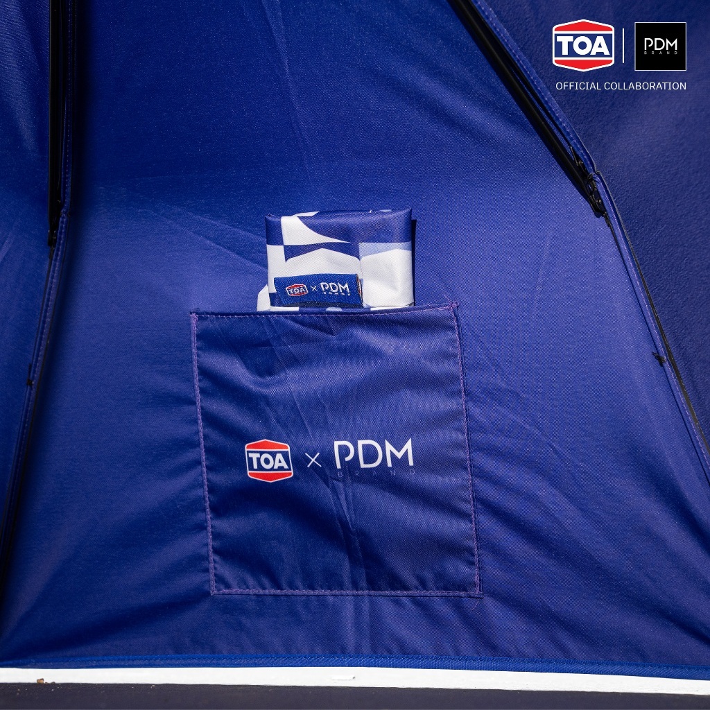 TOA X PDM ร่มพับ ผ้า Pongee 2 ชั้น ป้องกันรังสี UV มีให้เลือก 2 ลาย — صورة 6