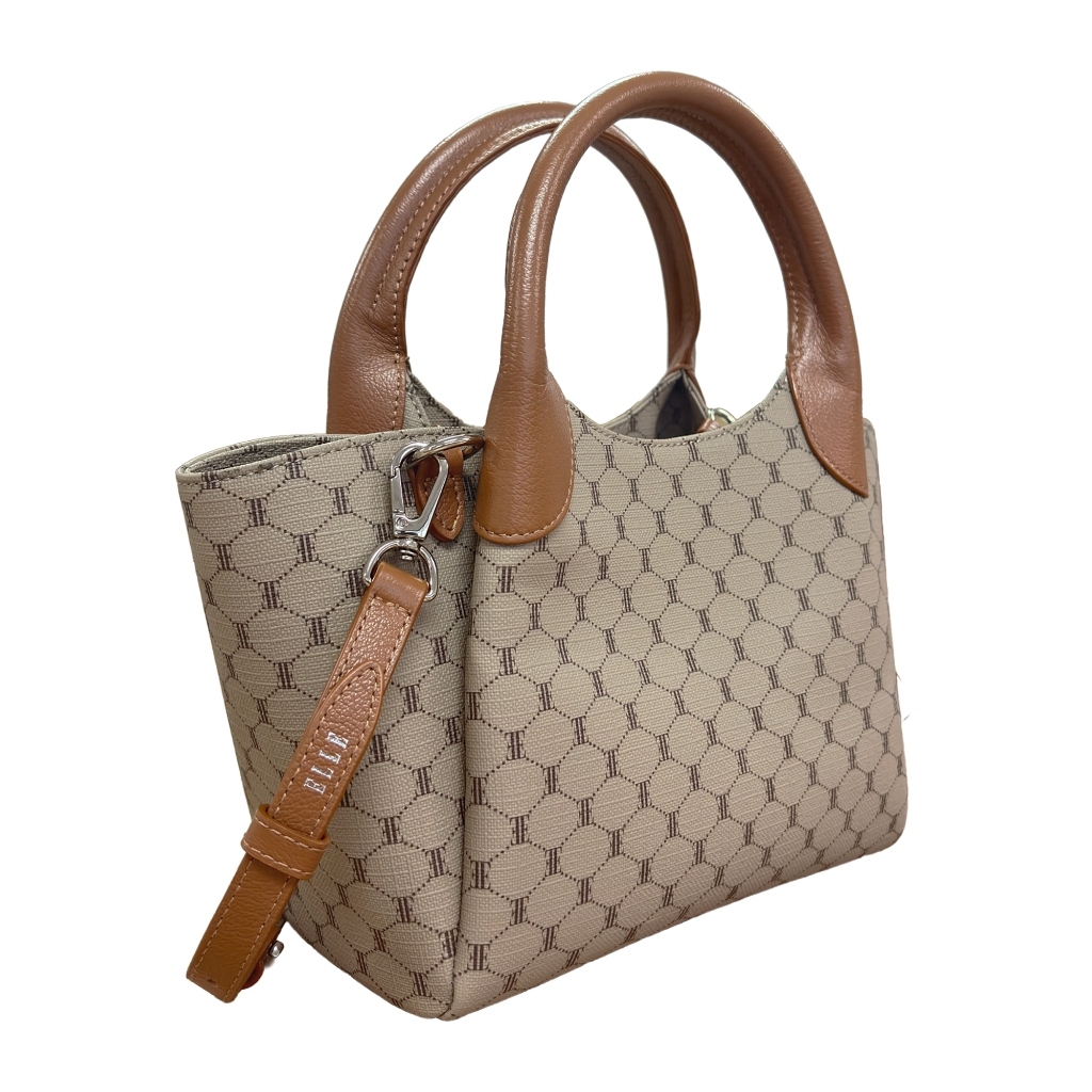 ELLE حقيبة كروس MONOGRAM جلد طبيعي WEHH109 — صورة 2