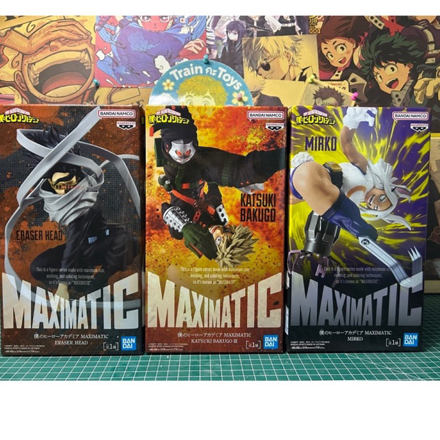 [พร้อมส่ง] [Lot.JP 🇯🇵 ] MY HERO ACADEMIA  -  MAXIMATIC FIGURE SERIES MY HERO ACADEMIA