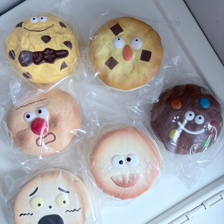 พร้อมส่ง 🥯🍪  กล่องจุ่ม Ibloom Mido Chameleon LBLD Squishy รวมสกุชชี่ ไอบลูม มิโดะ ชาเมลอน กล่องสุ่ม