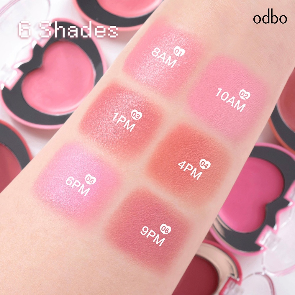 ODBO أحمر خدود Melt-to-Set ‏OD1338 — صورة 5