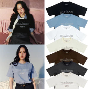 maison KEEPS | The Standard Outline Logo Tee | เสื้อยืด สกรีนโลโก้ | มี 2 Size อก 38" และอก 42"