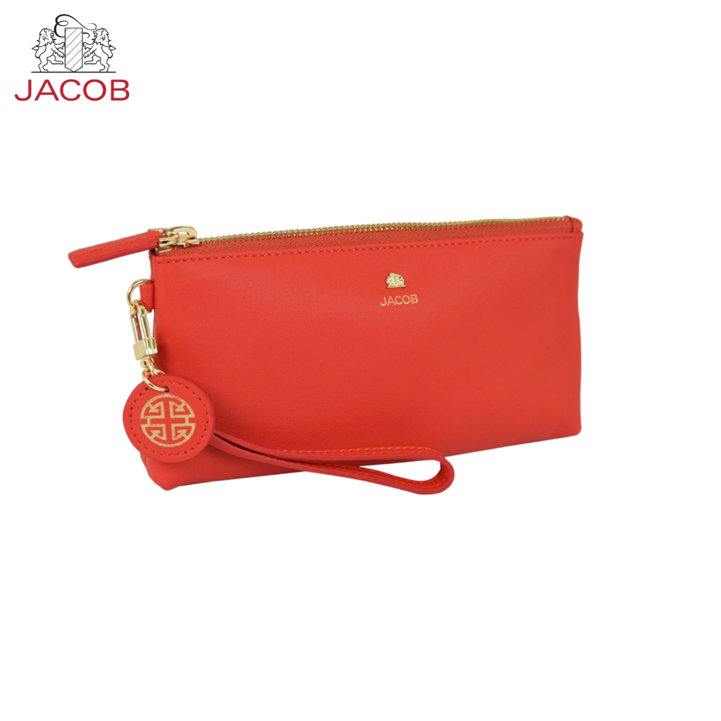 JACOB محفظة نسائية حمراء 63025 — صورة 3