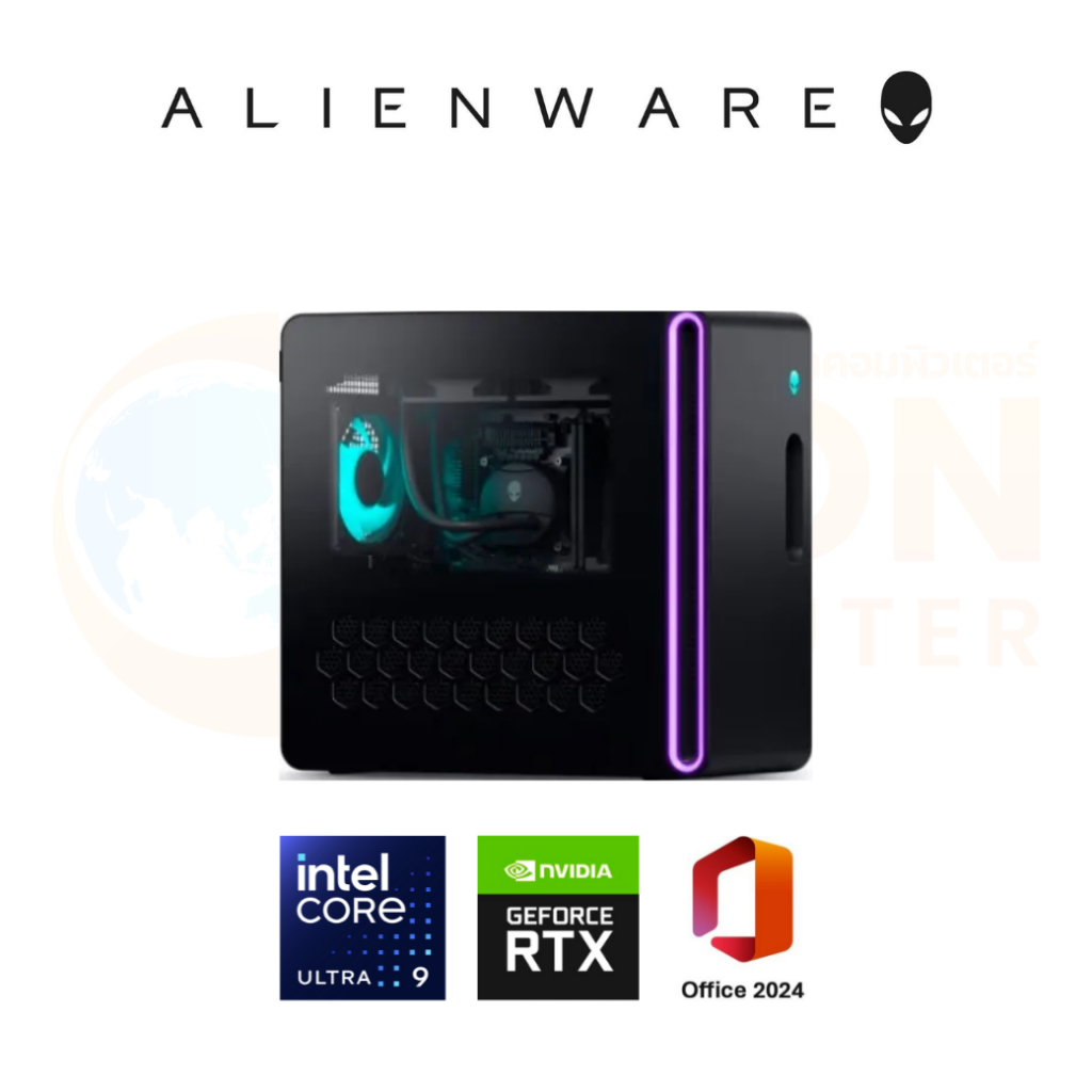DESKTOP (เดสก์ท็อป) DELL ALIENWARE AURORA CAD1250U901 INTEL CORE ULTRA 9 285K /RTX4080 SUPER/32GB/1T