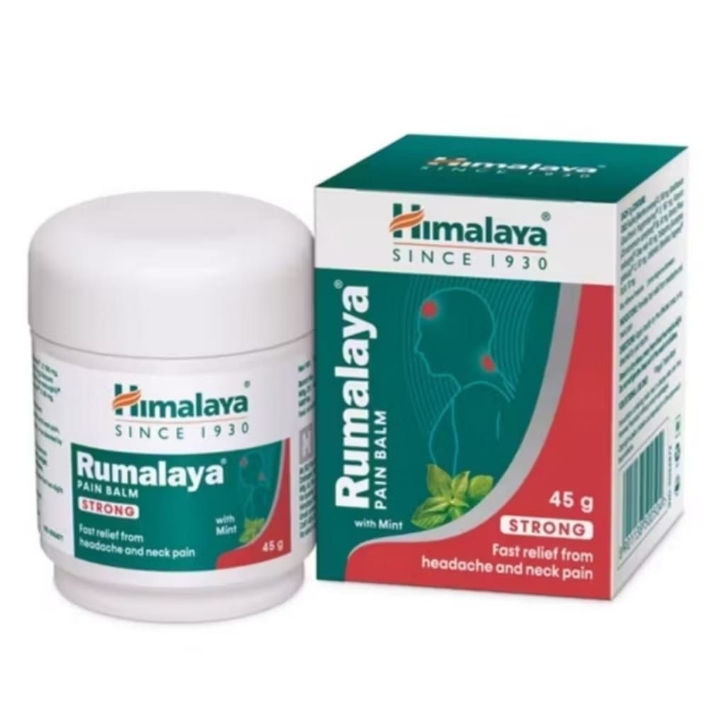 HIMALAYA RUMALAYA PAIN BALM 10g&45g fast  relief from headache and neck pain