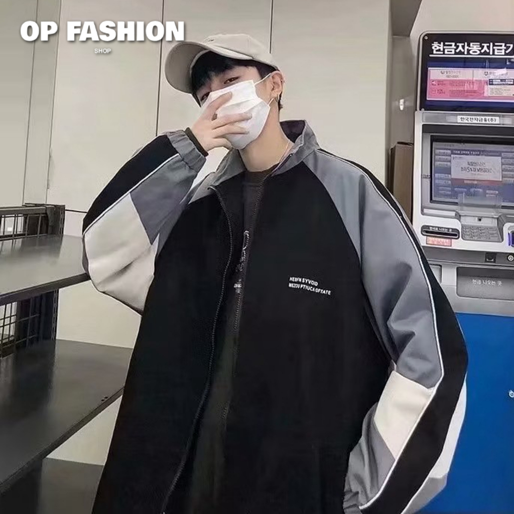 เสื้อแจ็คเก็ตผ้าร่ม Jackets 918 มีซิป แจ็คเก็ตชาย แจ็คเก็ตผ้าร่มชาย มีซับใน