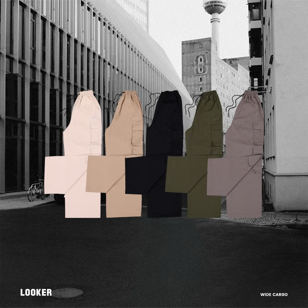 LOOKERแท้100%กางเกง8กระเป๋า