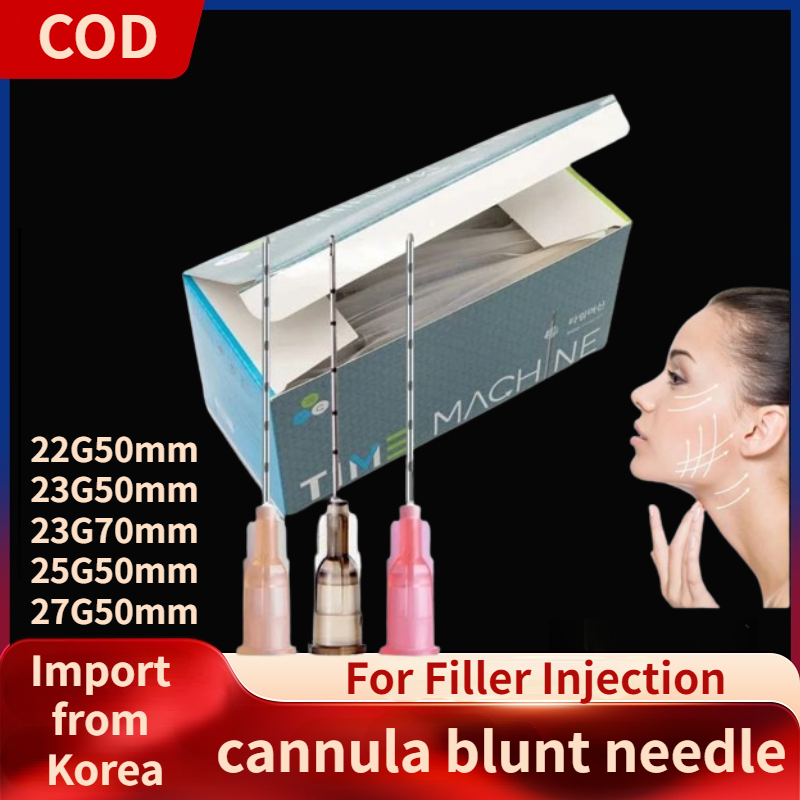 Disposable Micro Cannula Needle 50pcs 2025 Best-Selling Micro Canula Blunt tip Cannula Needle Fine