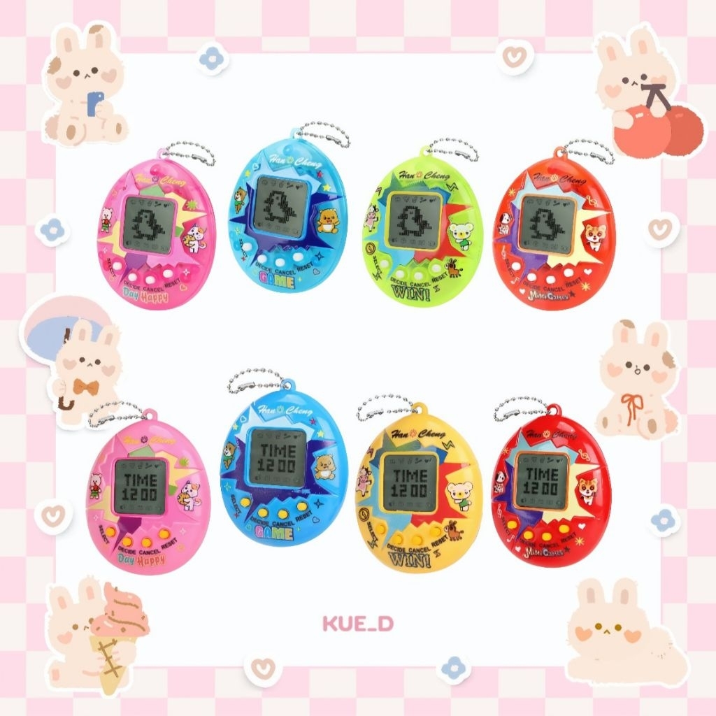 พร้อมส่งจากไทย!!! ทามาก็อต ทามาก็อตจิของเล่นสัตว์เลี้ยงรูปไข่ มีให้เลือก 168 ตัว พวงกุญแจทามาก็อตจิมีหลายสีน่ารัก