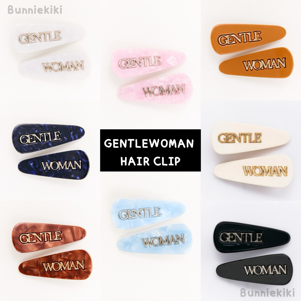[พร้อมส่ง] กิ๊บติดผม GENTLEWOMAN - REVERIE / SNAP HAIR CLIP มือ1 ของแท้100%