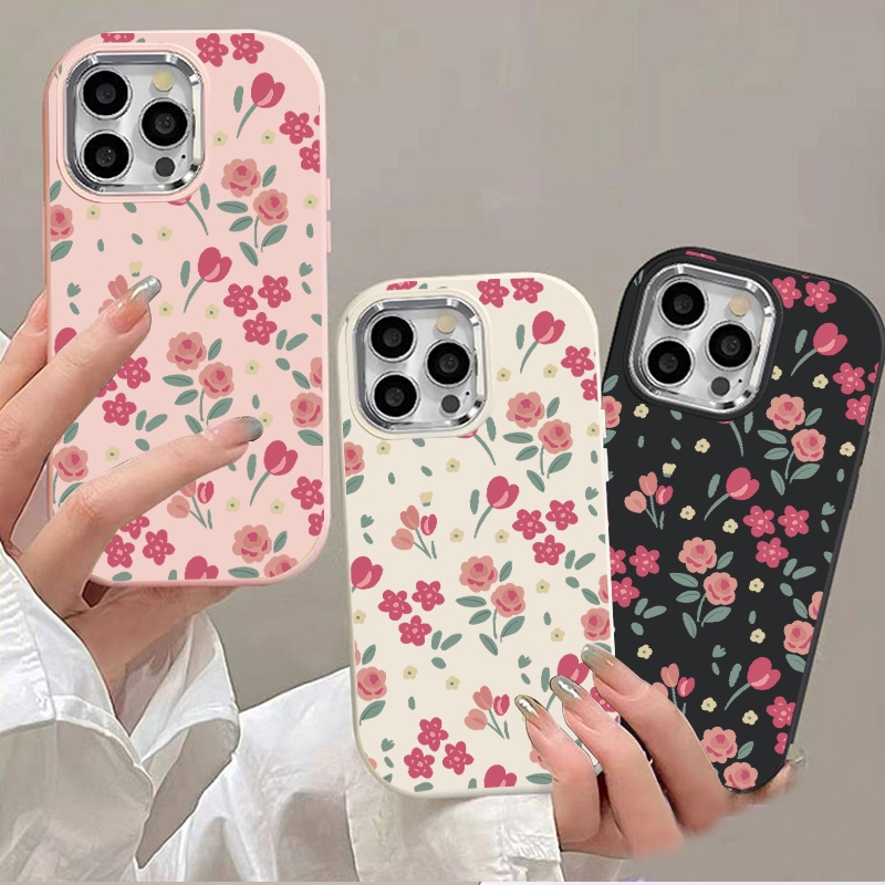เคสโทรศัพท์ For iPhone 11 12 14 13 15 Pro Max XR X XS SE 7 Plus ซิลิโคนนุ่ม  Soft TPU Protective Cas