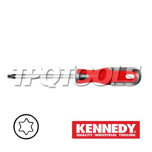 ไขควงท็อกซ์T6*75มมTORXPRO-TORQSCREWDRIVER KEN572-5260K"KENNEDY"สินค้าประเทศอังกฤษรับประกันสินค้า100%