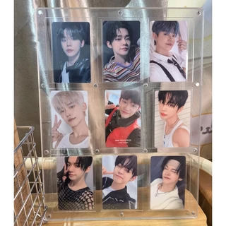 กรอบรูปอะคริลิคใสคุณภาพสูง วางได้ทั้งแนวตั้งและแนวนอน ขนาด ไม่จำเป็น (1/4/6/9/12ช่องเสียบ)