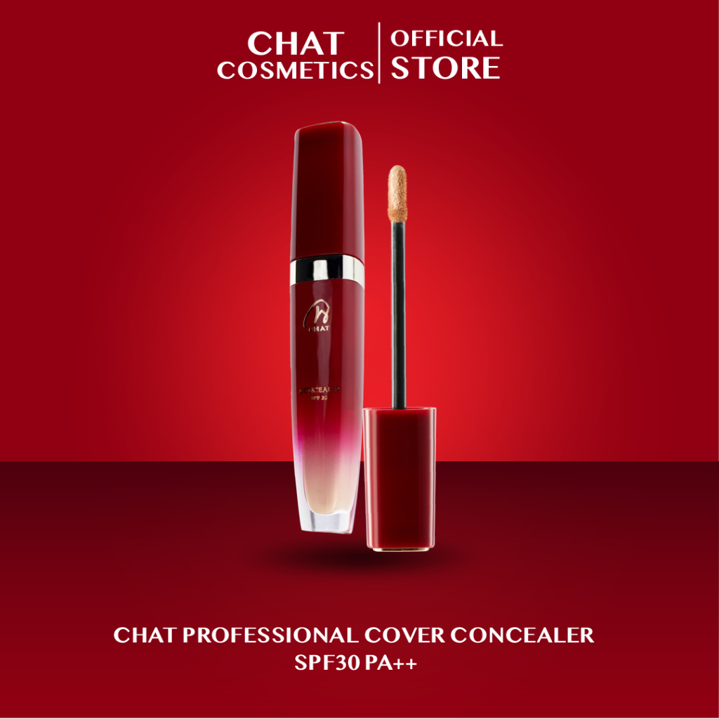 ฉัตร คอนซีลเลอร์ โปรเฟสชันนัล คัฟเวอร์ คอนซีลเลอร์ เอสพีเอฟ 30 CHAT Professional Cover Concealer SPF