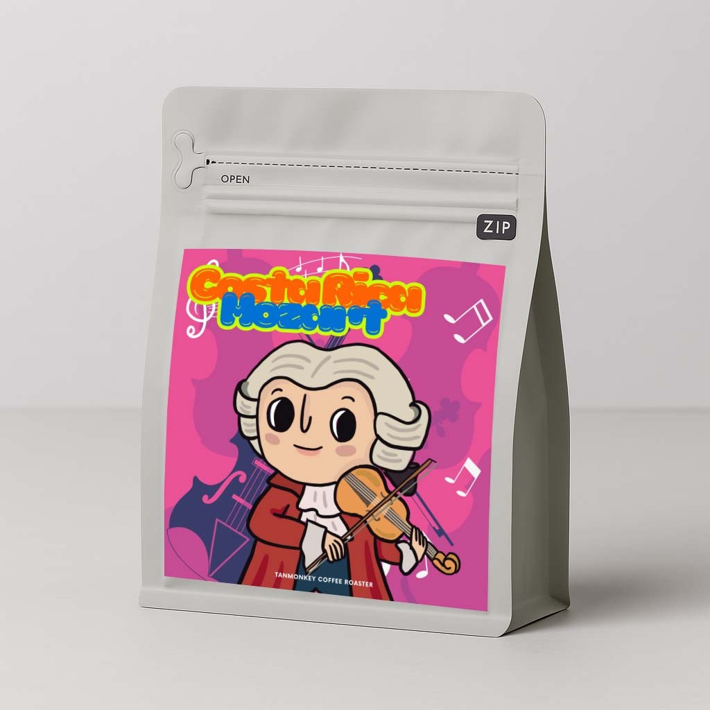 Tanmonkey coffee เมล็ดกาแฟคั่ว Costa Rica Canet Musician Series Raisin Honey