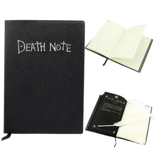 P085 สมุดโน้ต Death Note สมุดโน๊ต ลายอะนิเมะ สมุด+ปากกาขนนก ที่คั่นหนังสือ สมุดจดบันทึก ของขวัญ SP