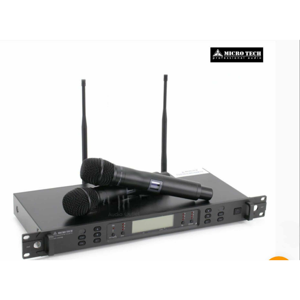 ไมค์ลอยคู่ MICROTECH MT 777D