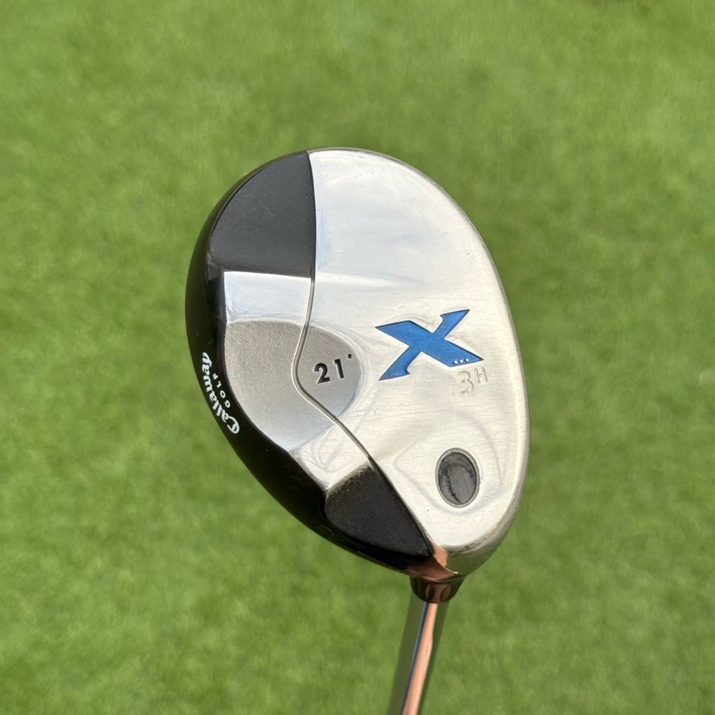 Hybrid3 callaway X loft21 flex S ns pro ก้านเหล็ก ไม้กอล์ฟมือสอง TS Golf
