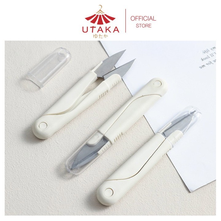 UKATA ผู้ติดตามใหม่ลด10% CTN499 กรรไกรตัดด้าย กรรไกรเย็บผ้า กรรไกรสอยด้าย พกพา