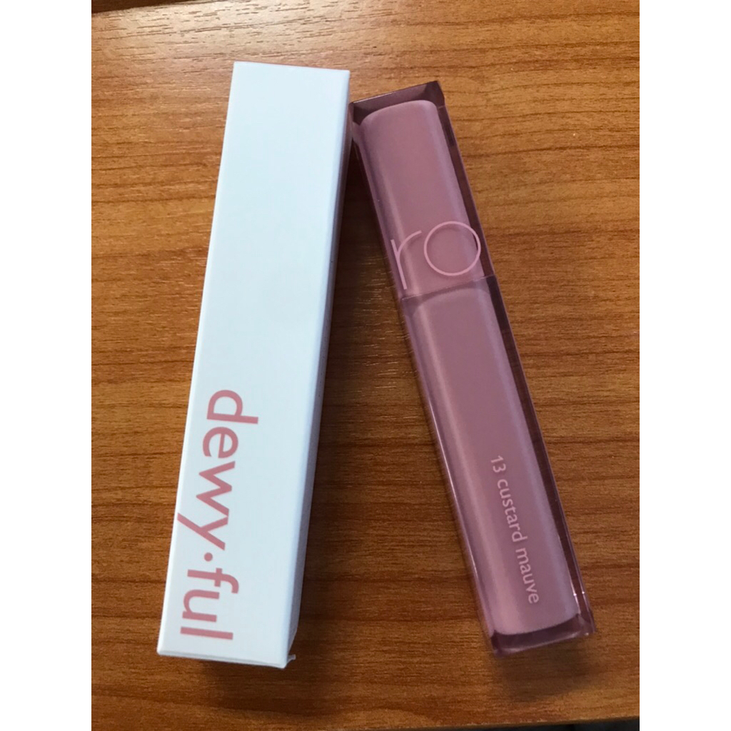 ลิป rom&nd สี 13 custard mauve