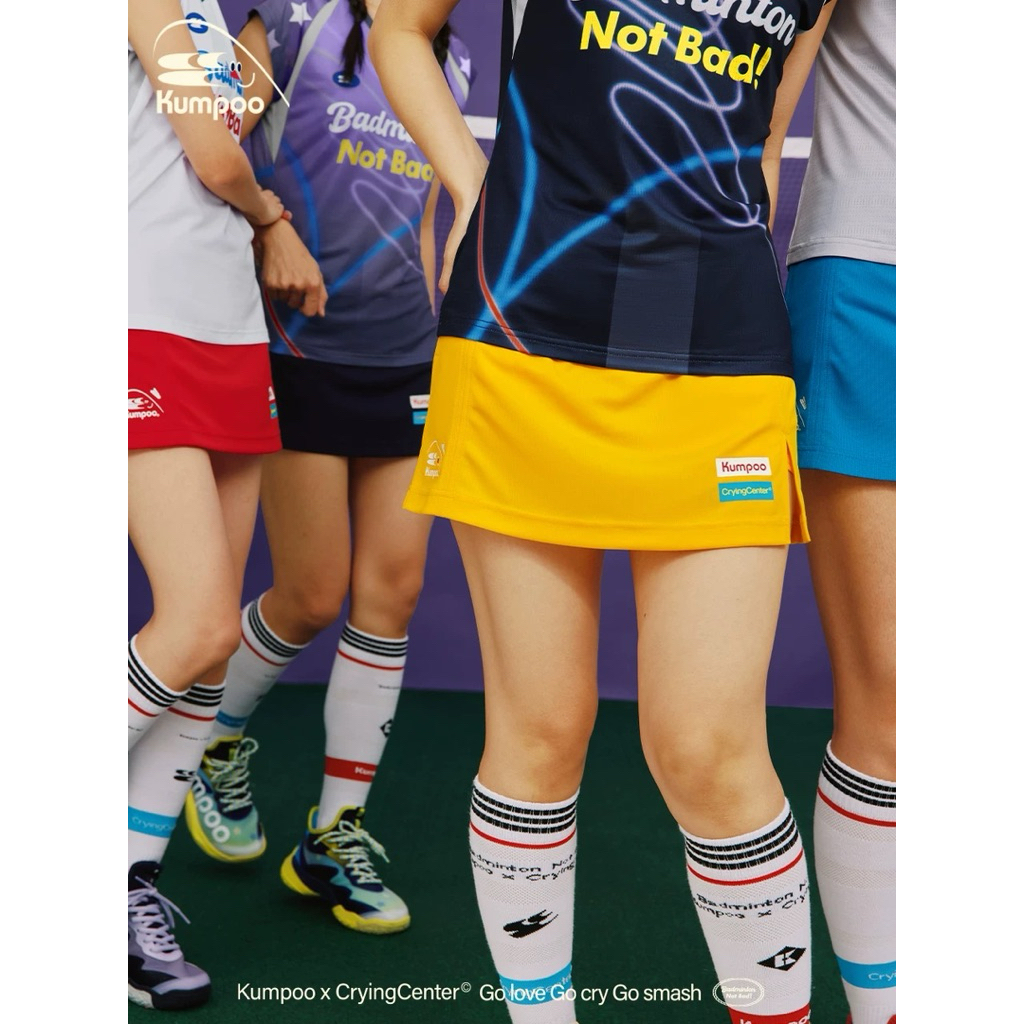 CryingCenter กระโปรงแบดมินตัน/ออกกำลังกาย CryingCenter x Kumpoo "Badminton Skirt" 2025