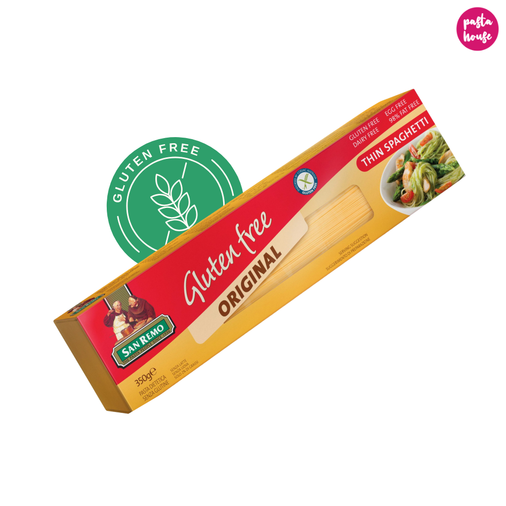 Gluten Free Spaghetti 350g - San Remo  เส้น สปาเก็ตตี ไม่มีกลูเตน